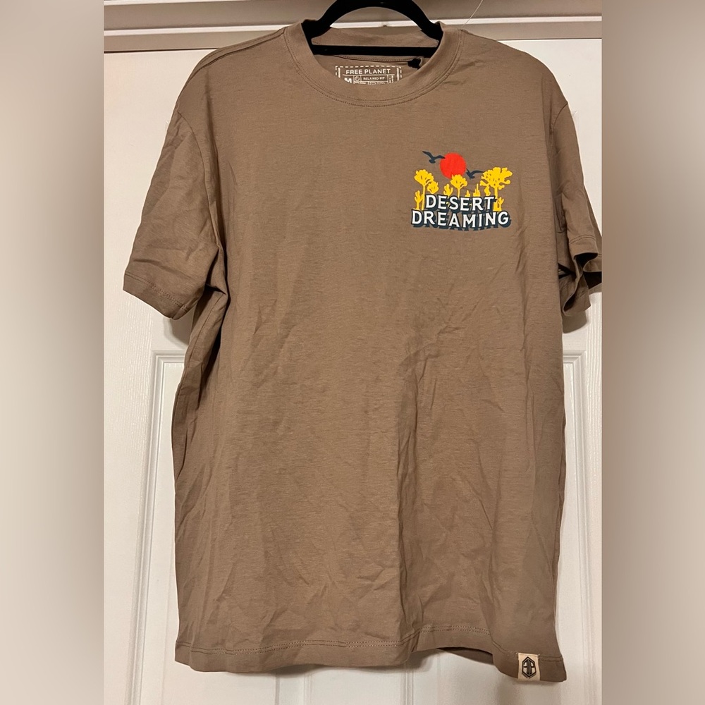 Free Planet Brown Desert Dreaming Tee
